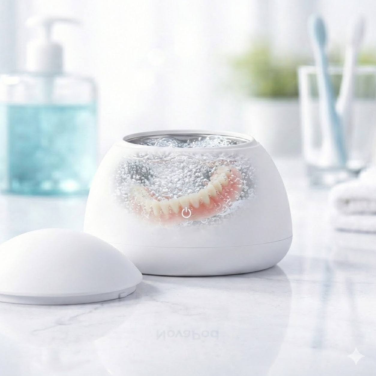 GGVbeauty Portable Ultrasonic Denture Cleaner