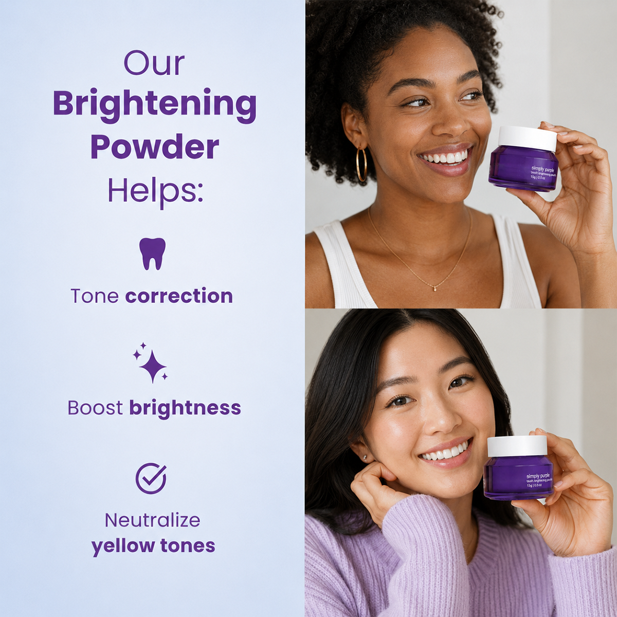 Premium Teeth Cleansing Brightening Powder