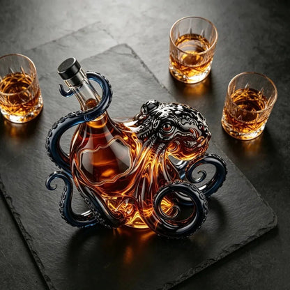 Rum Edition 3D Octopus Bottle