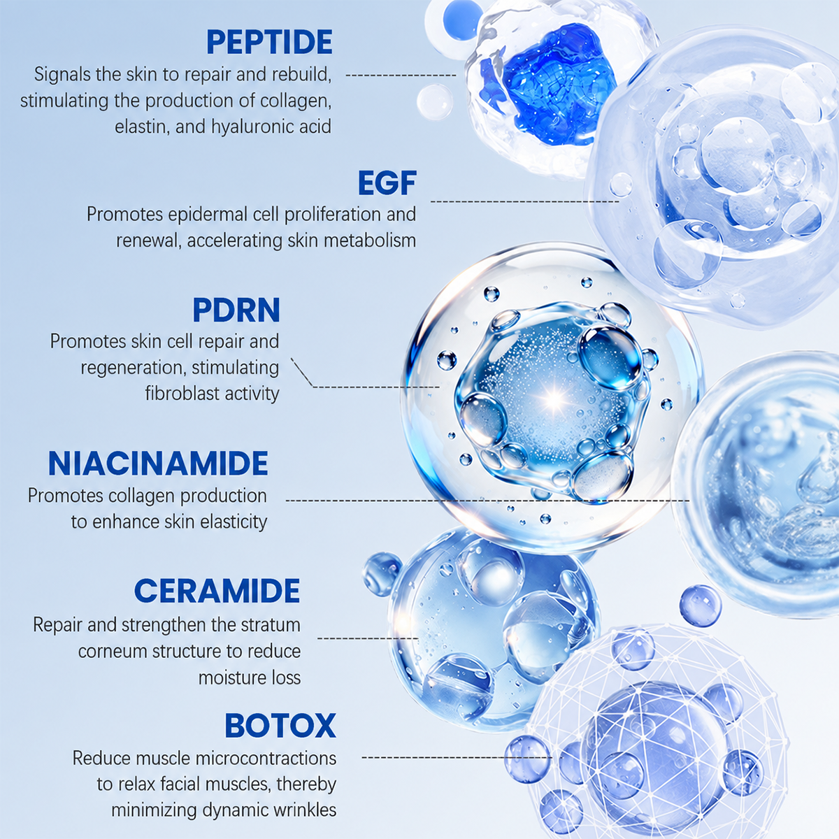 PDRN Firming Facial Cream, For Smoother‑Looking Skin