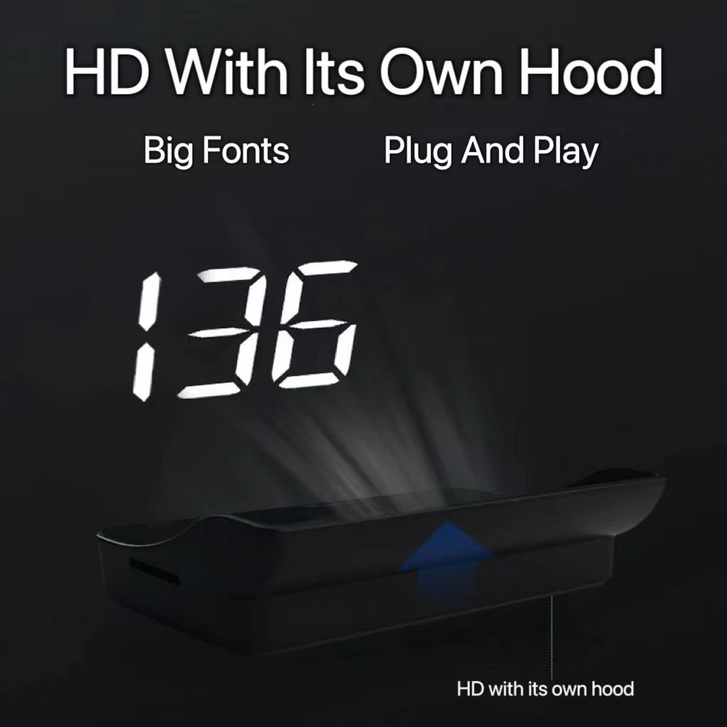 🚗Head-Up Display GPS Digital Speedometer