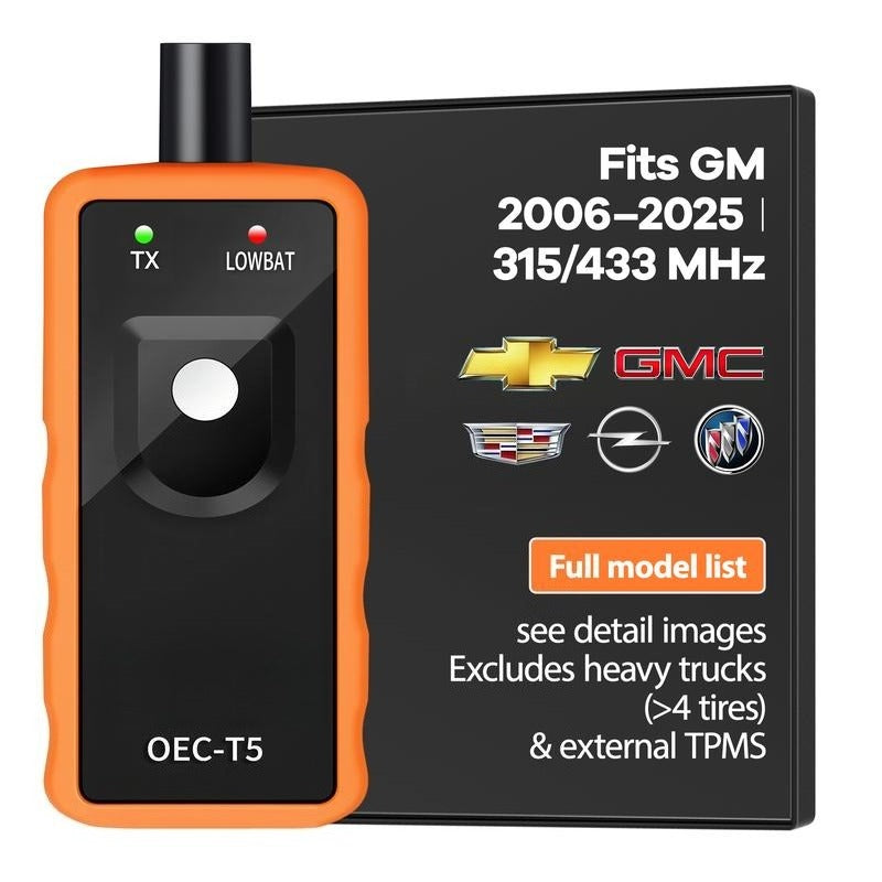 TPMS Relearn Reset Tool for Tire Pressure Monitoring Sensor