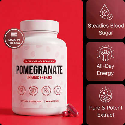 Organic Pomegranate Extract Capsules
