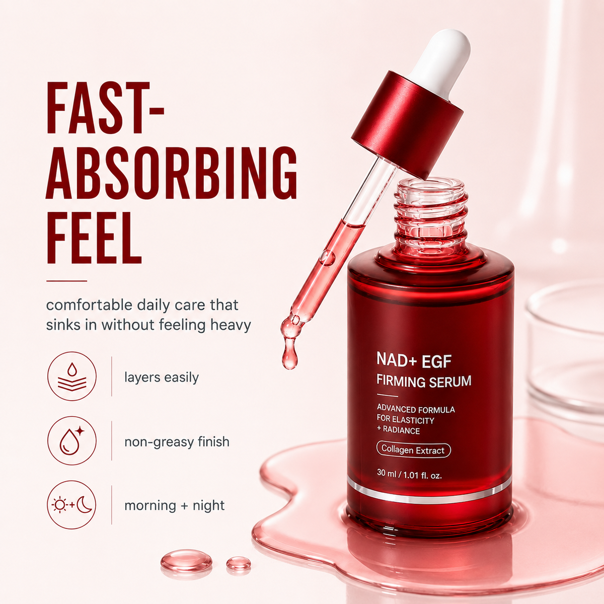 Korean NAD+ EGF Firming Serum