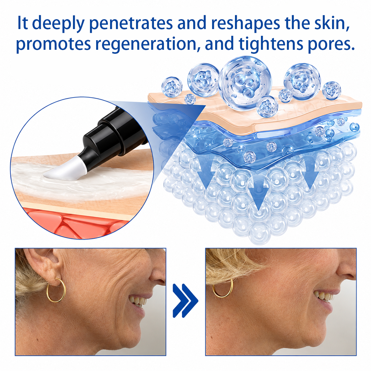 PDRN Firming Facial Cream, For Smoother‑Looking Skin