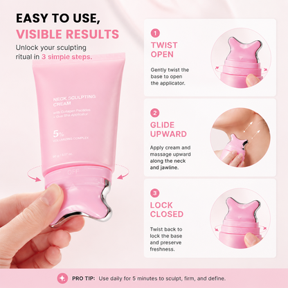PDRN Collagen Gua Sha Neck Wrinkle Cream