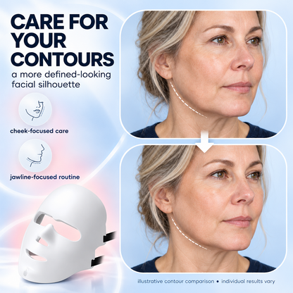 LED Red Light Face Mask – Your At-Home Glow Ritual