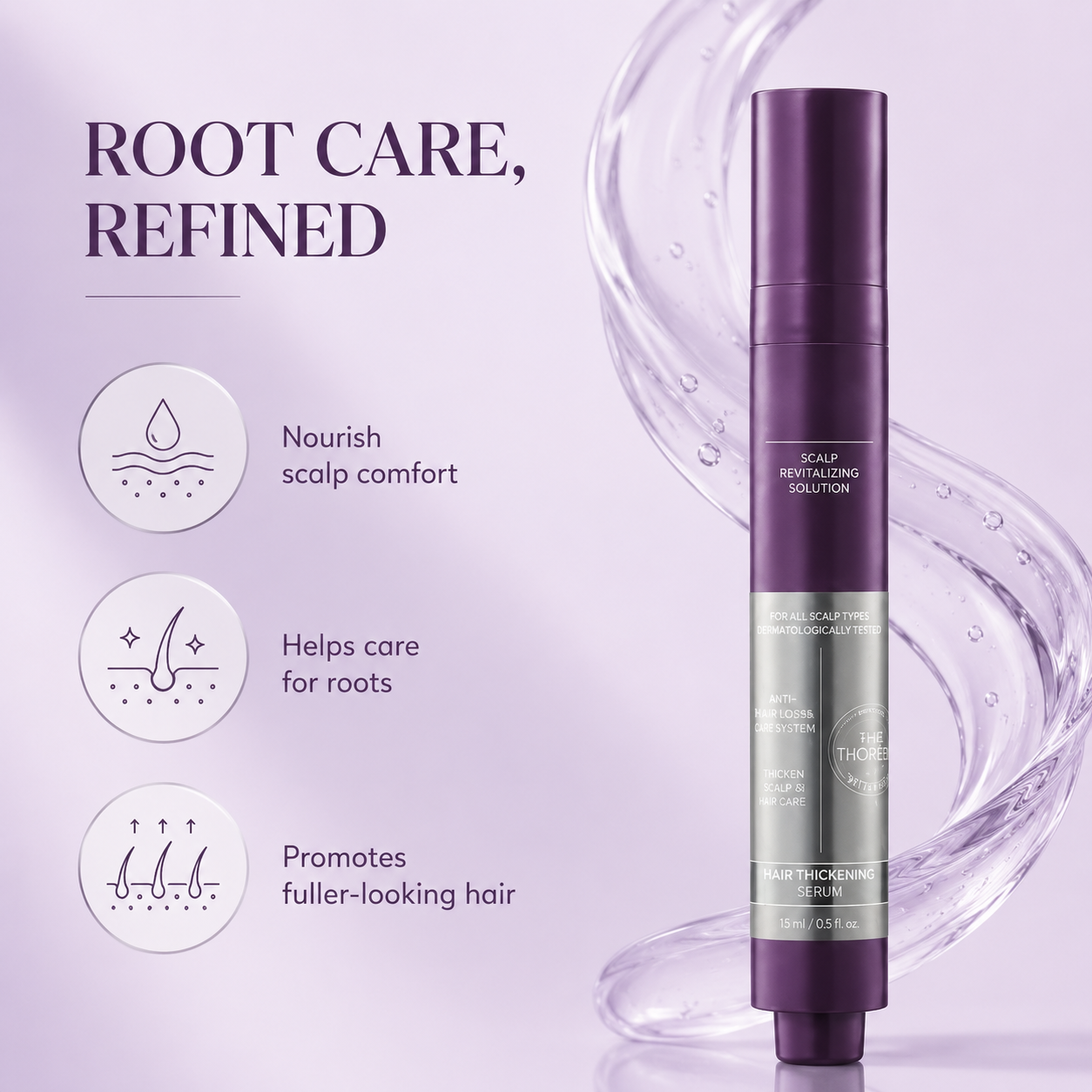 Scalp Revitalizing Solution Hair Thickening Roll On Serum