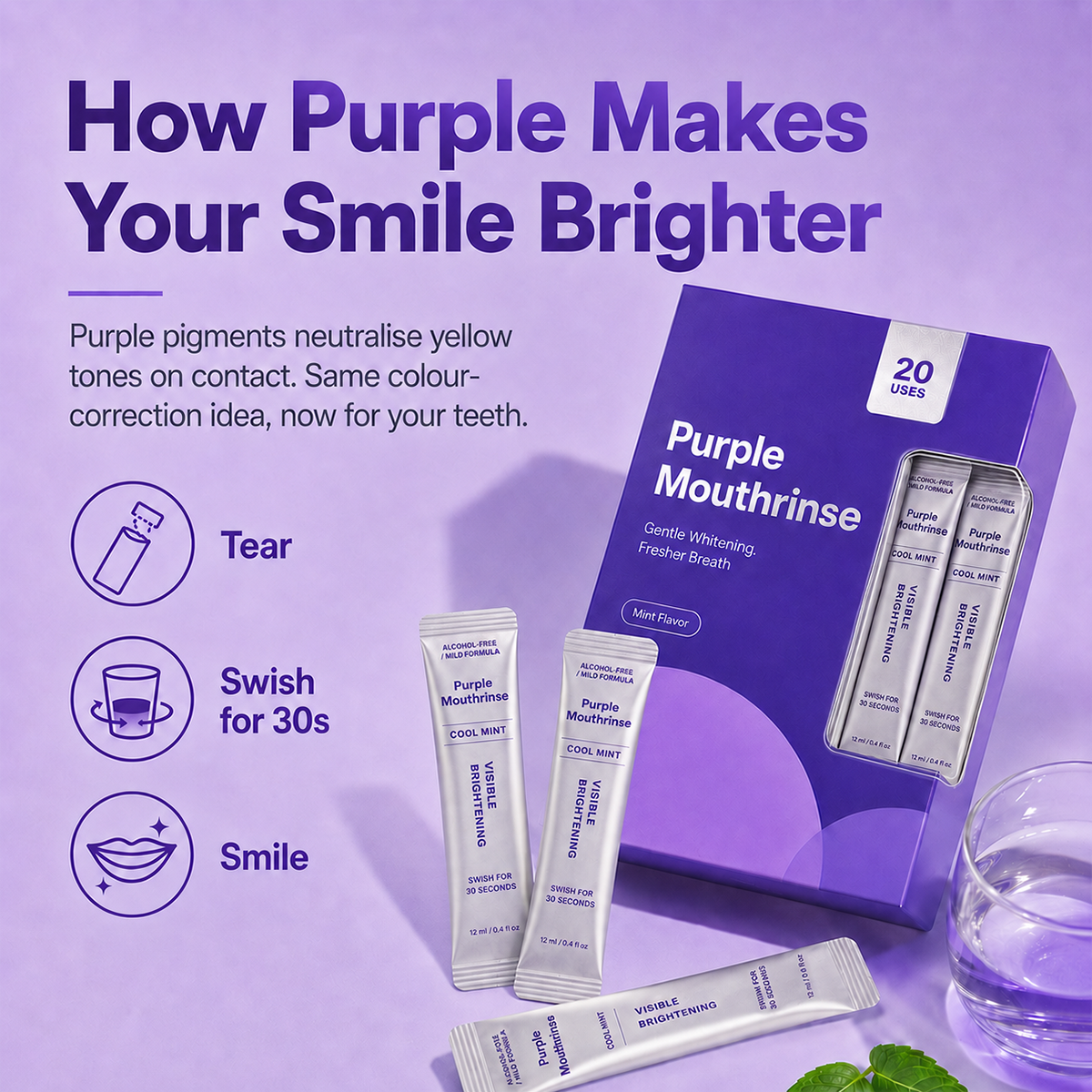 Purple Mouthwash