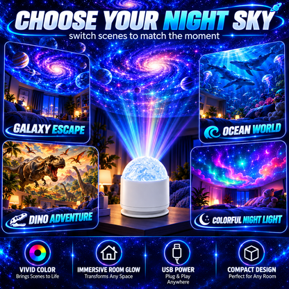 Transform Your Room After Dark.
