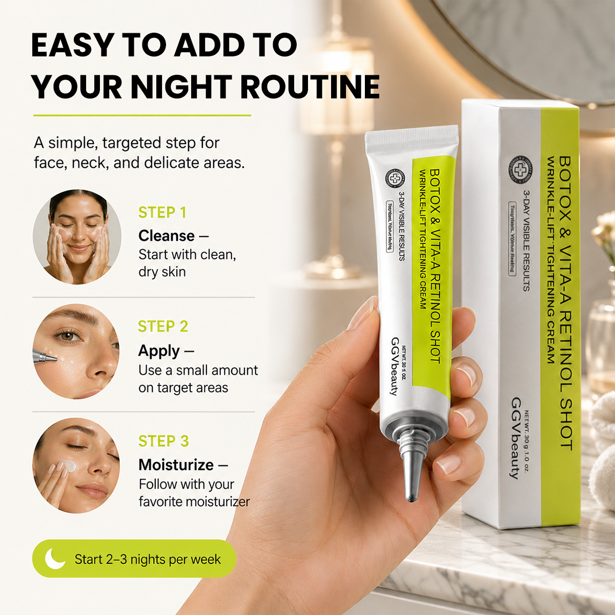 Vitamin A Retinol Moisturizing Cream