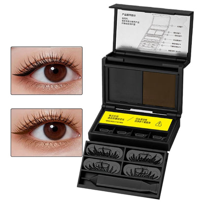 3-in-1 Winged Eyeliner Stencil Set for Beginners, Portable with Storage Case