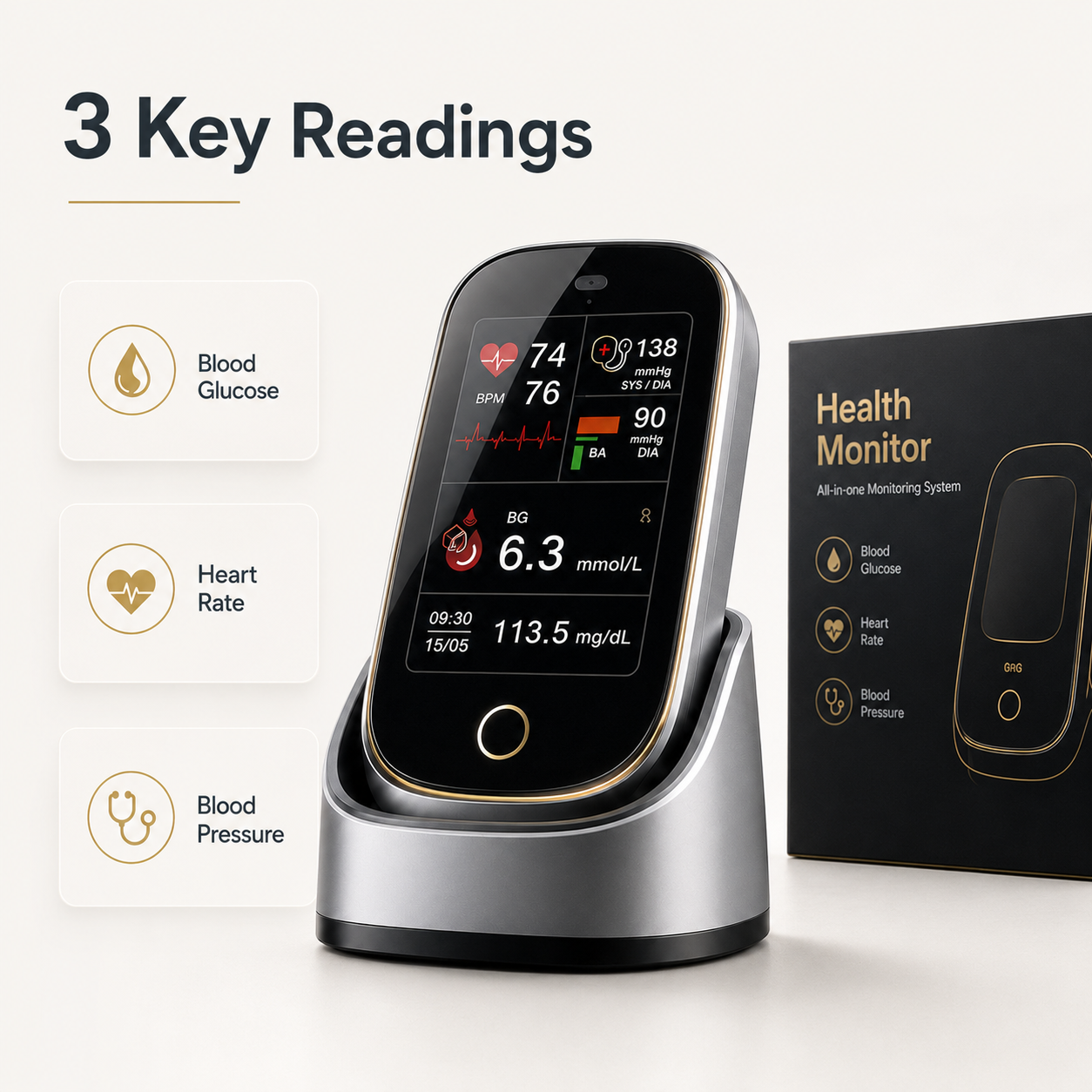 Multi—Function Health Monitoring Device