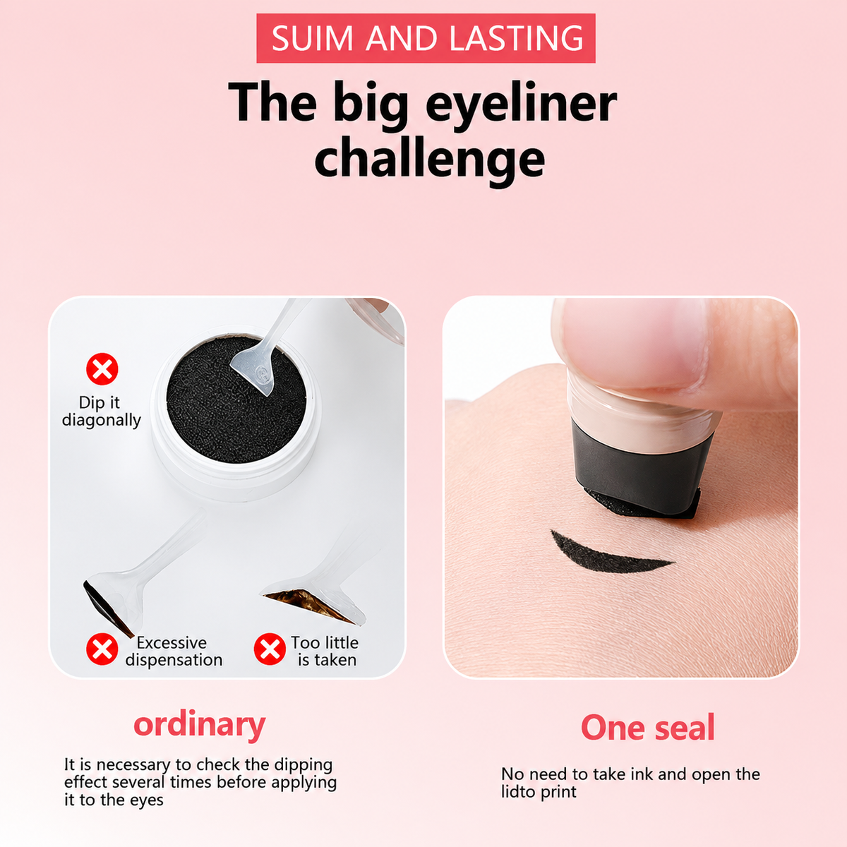 Rotating Eyeliner Stamp Pen