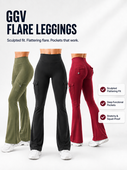 Sculpting Flare Leggings