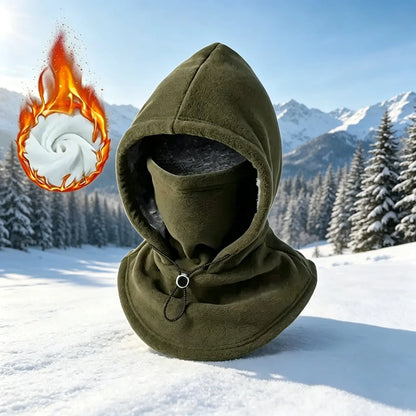 ❄️ Unisex Plush Lined Winter Balaclava Hood