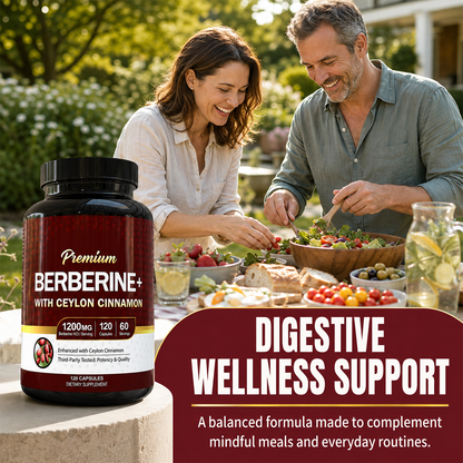 Berberine HCl Capsules with Ceylon Cinnamon