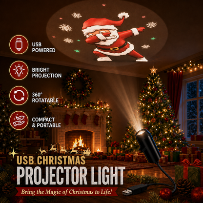 Christmas Light Projector – Instant Holiday Magic For Your Home & Yard