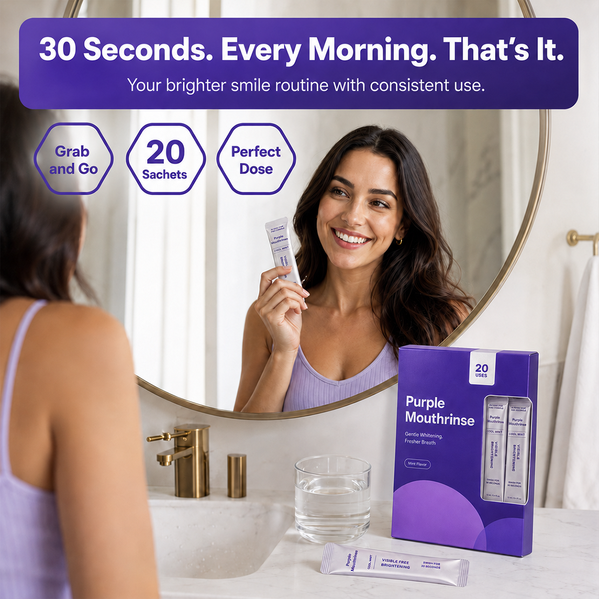 Purple Mouthwash