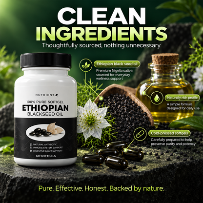 Ethiopian Black Seed Oil