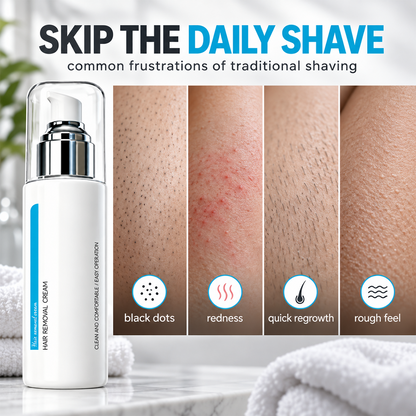 ❄️🌸 Ice‑Cooling Hair Removal Cream – Gentle for Sensitive Skin ✨