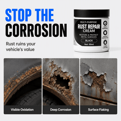 Multi-Purpose Rust Repair Cream for Cars & Household Metal