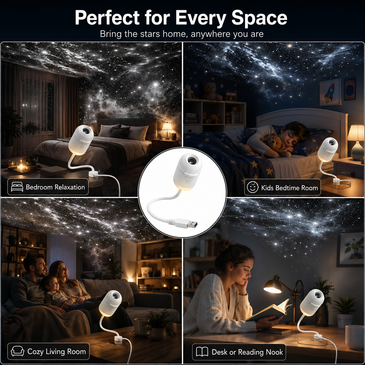 Plug-and-Play HD Star Projecto