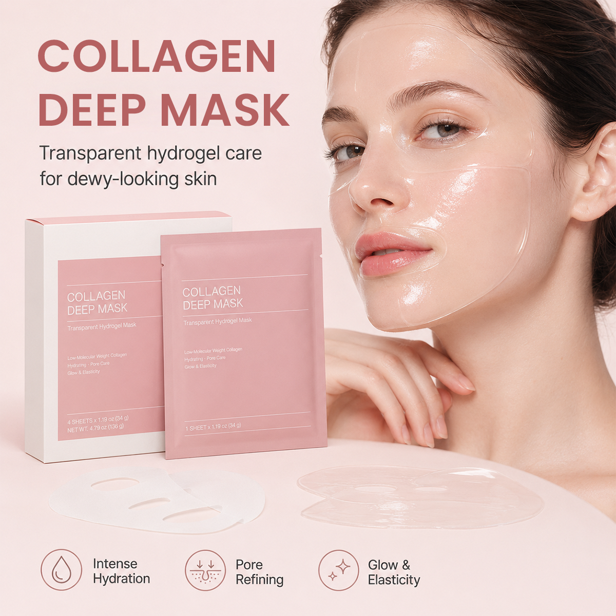 Collagen Hydrogel Facemask