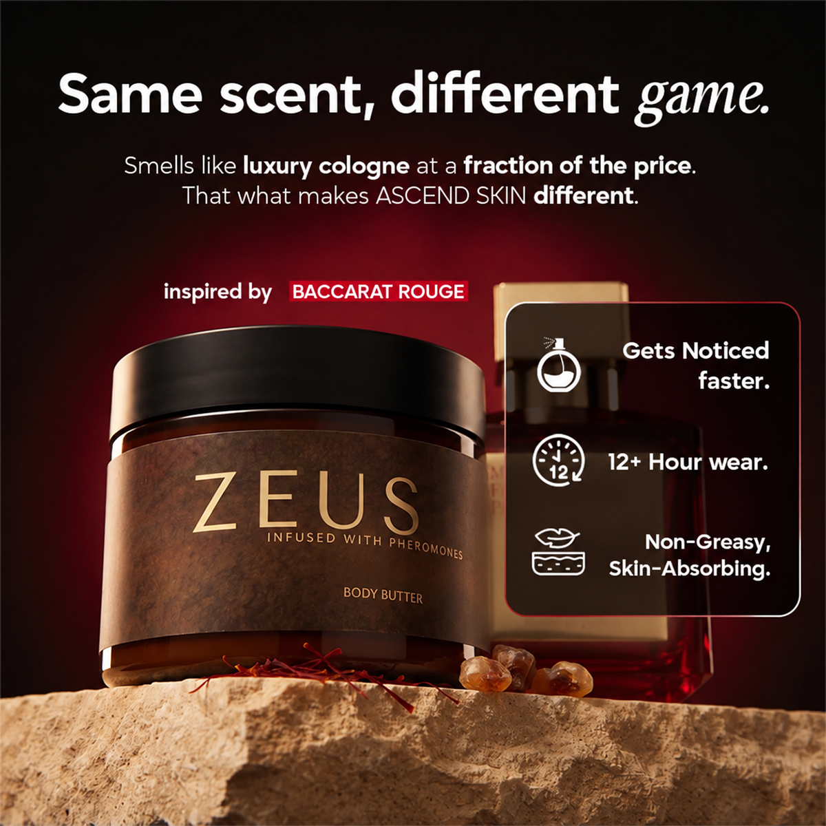 Cologne‑Scented Nourishing Body Butter