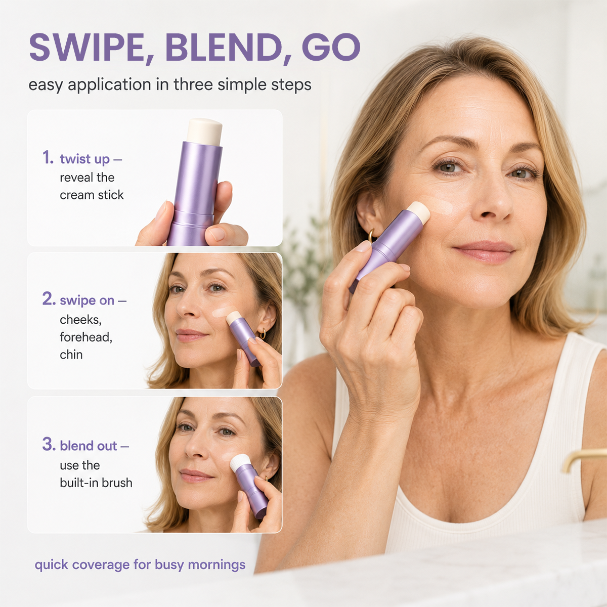 Color Changing Foundation Stick