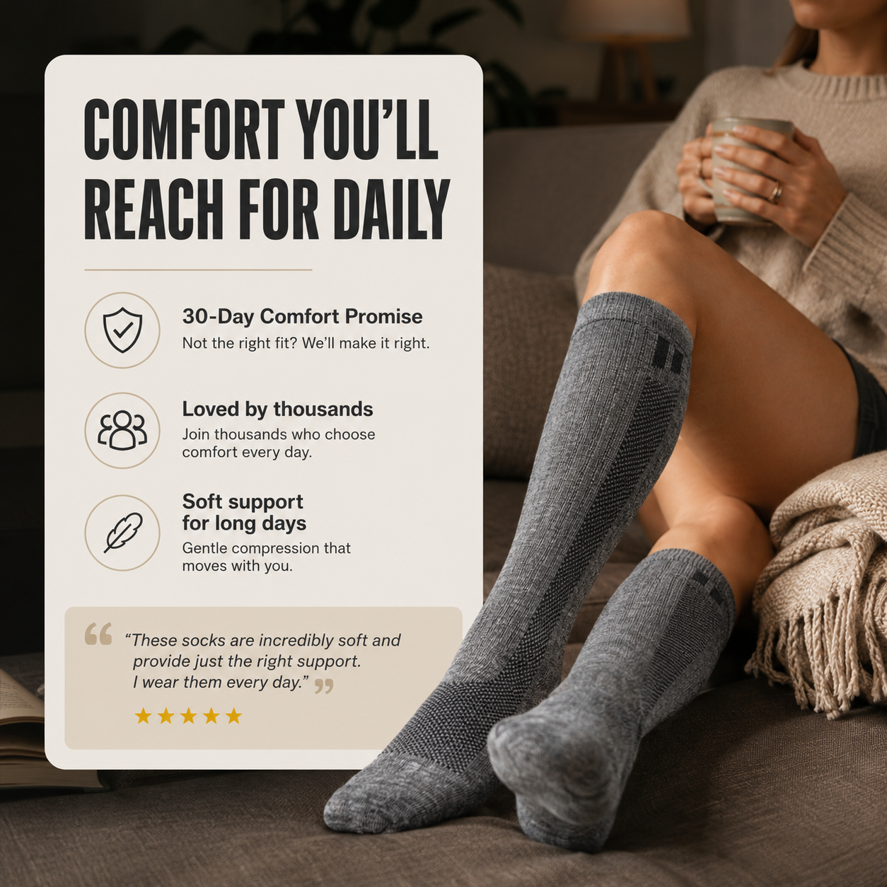 alpaca compression Socks