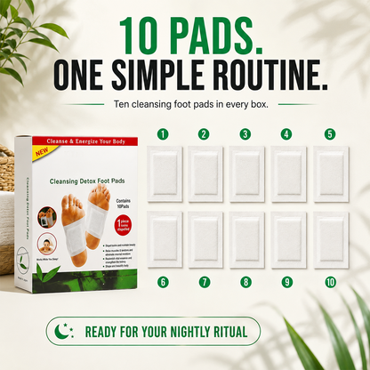 Foot Detox Patches, Soothing Anti‑Inflammatory Effect