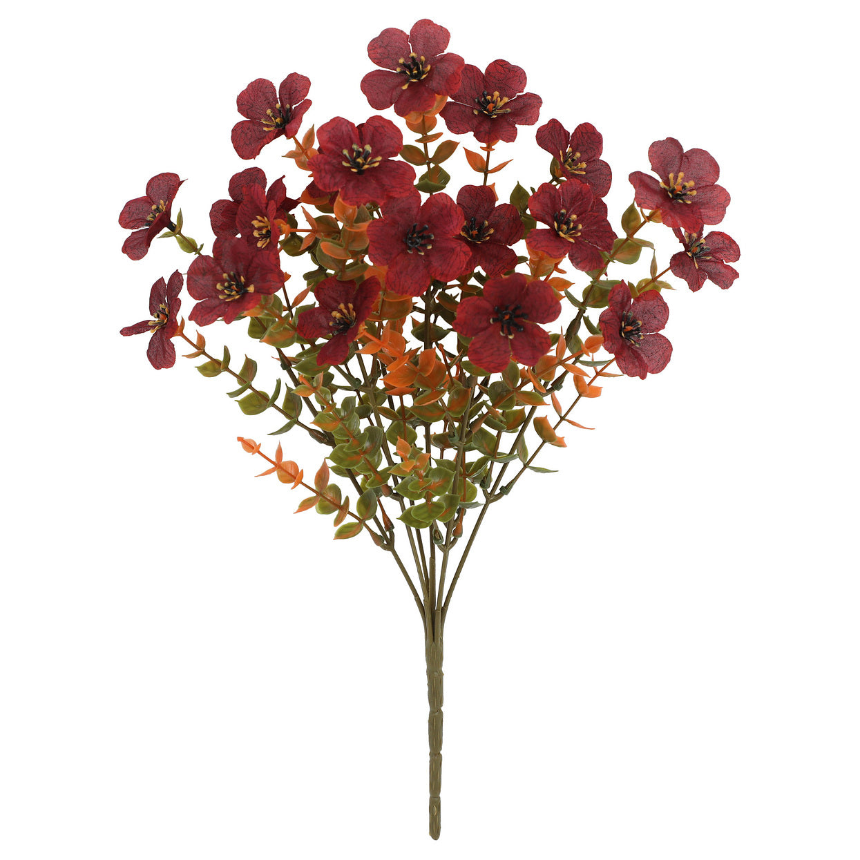 Halloween Artificial Fall Flowers, Realistic UV Resistant Zero Maintenance Outdoor Decor