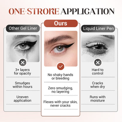 24HR Waterproof Eyeliner — Day to Night Wear