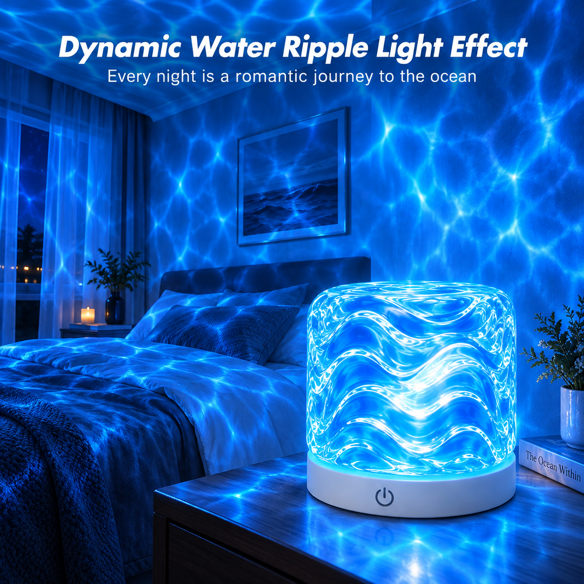16 Color Changeable Ocean Wave Projector Light