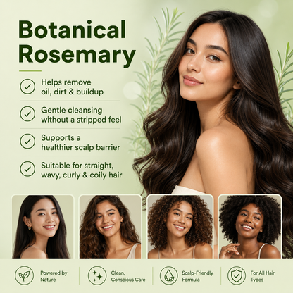 Strengthening Shampoo for Reducing Hair Shedding & Breakage