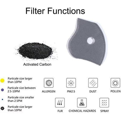 Reusable Carbon Filter Dust Mask