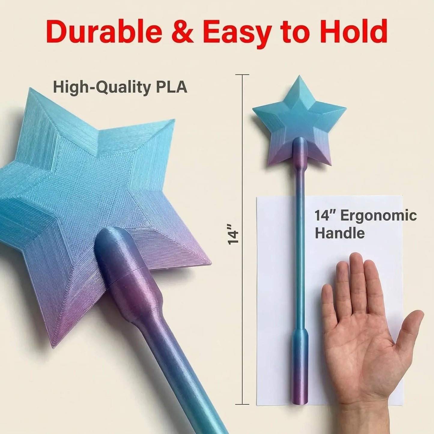 3D Printed Magic Wand NFC Card Holder for Tap to Pay