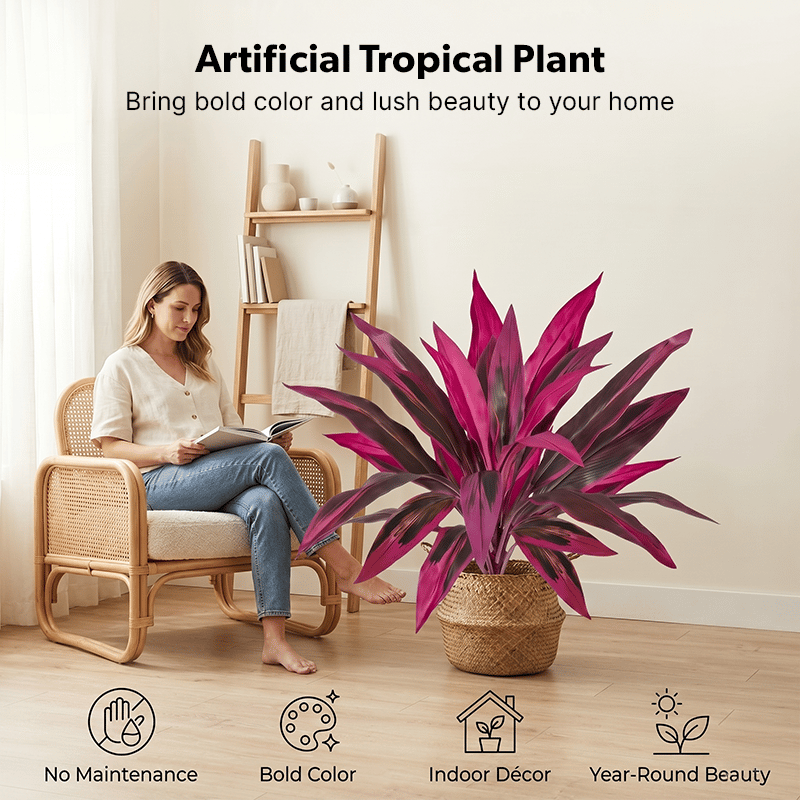 Artificial Tropical Plant（2 pack）