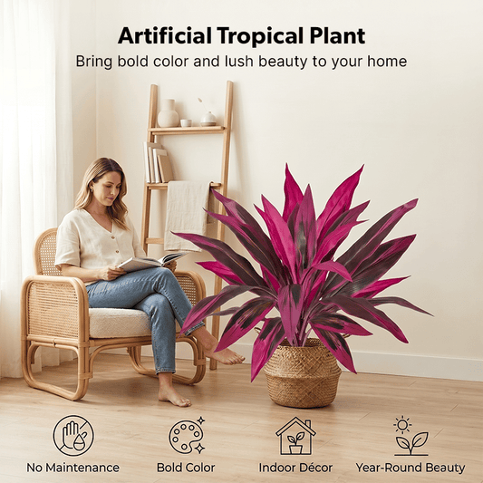 Artificial Tropical Plant（2 pack）
