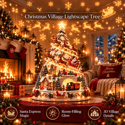 🎄Christmas Village Lightscape Tree