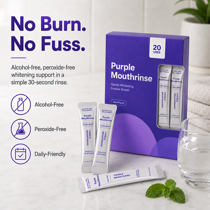 Purple Mouthwash