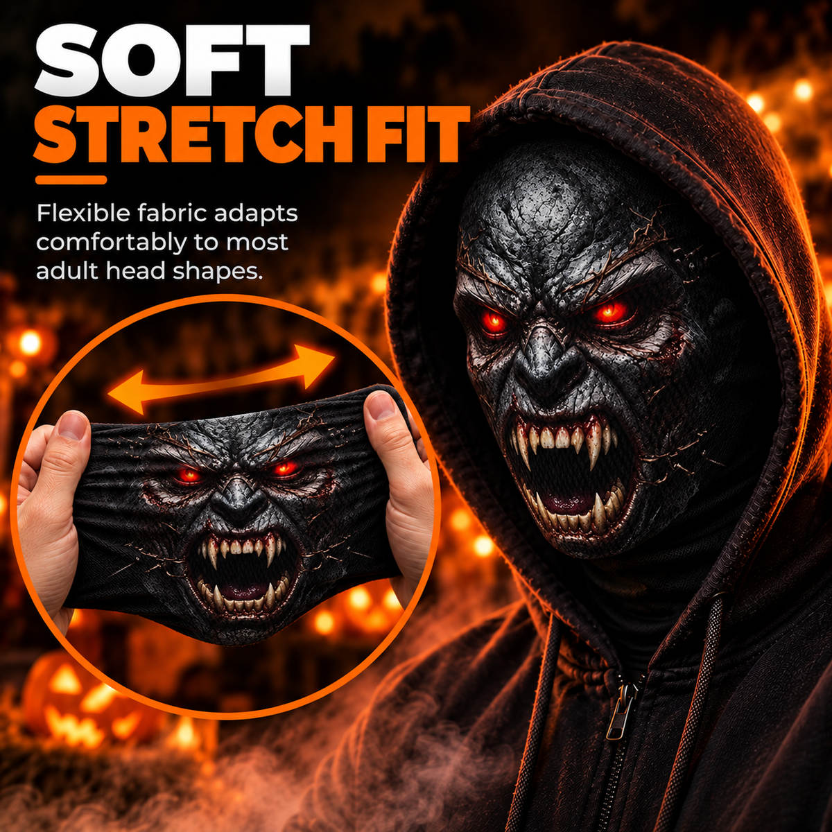 Custom Scary Face Halloween Gifts - Personalized Balaclava Mask