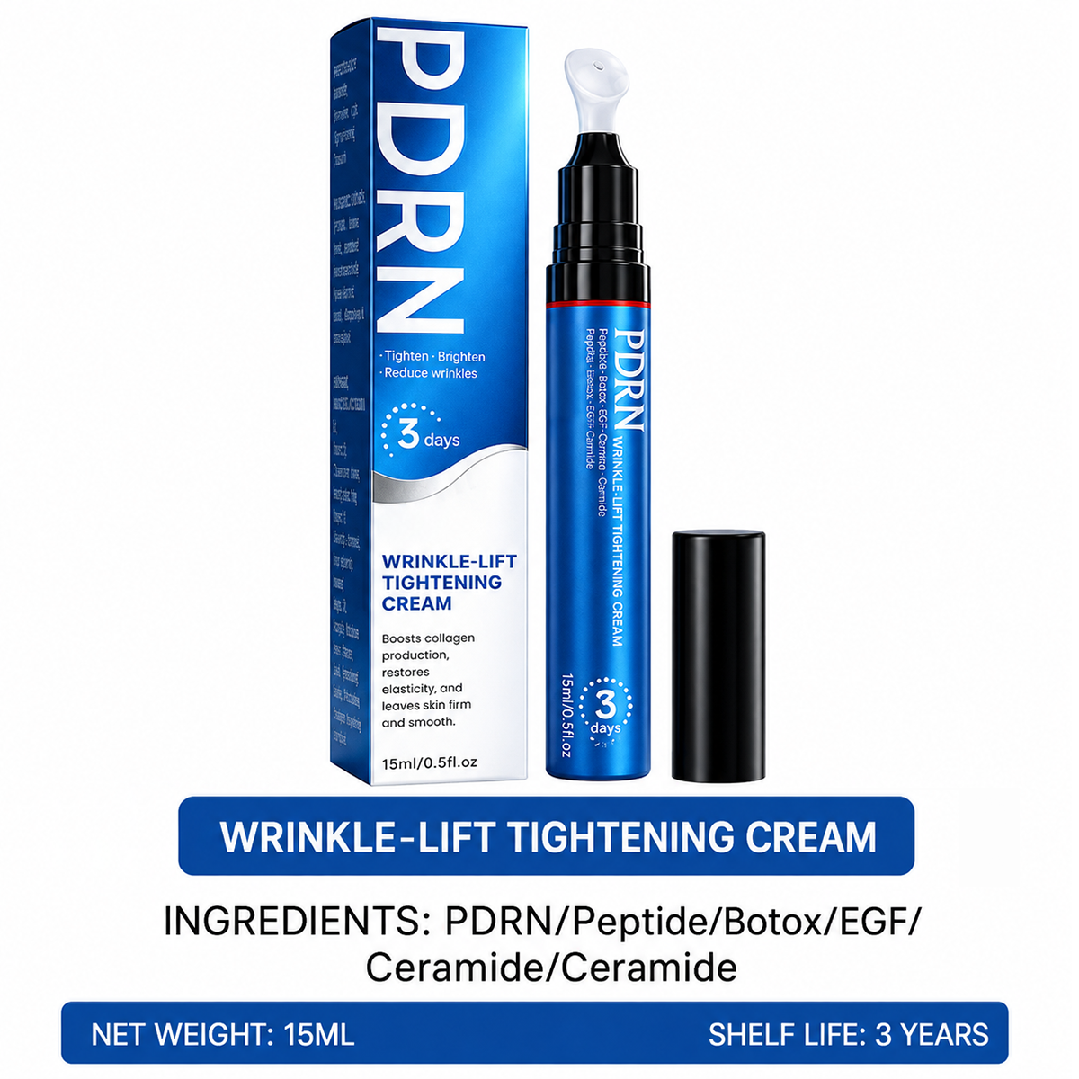 PDRN Firming Facial Cream, For Smoother‑Looking Skin