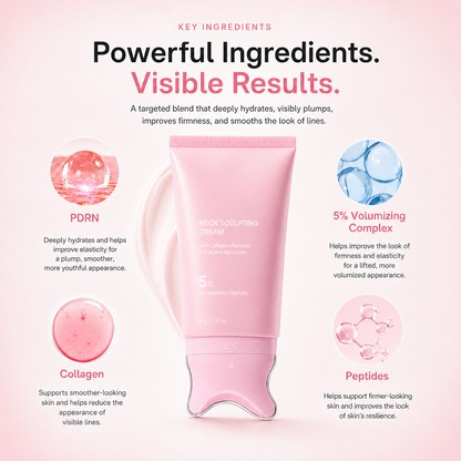PDRN Collagen Gua Sha Neck Wrinkle Cream
