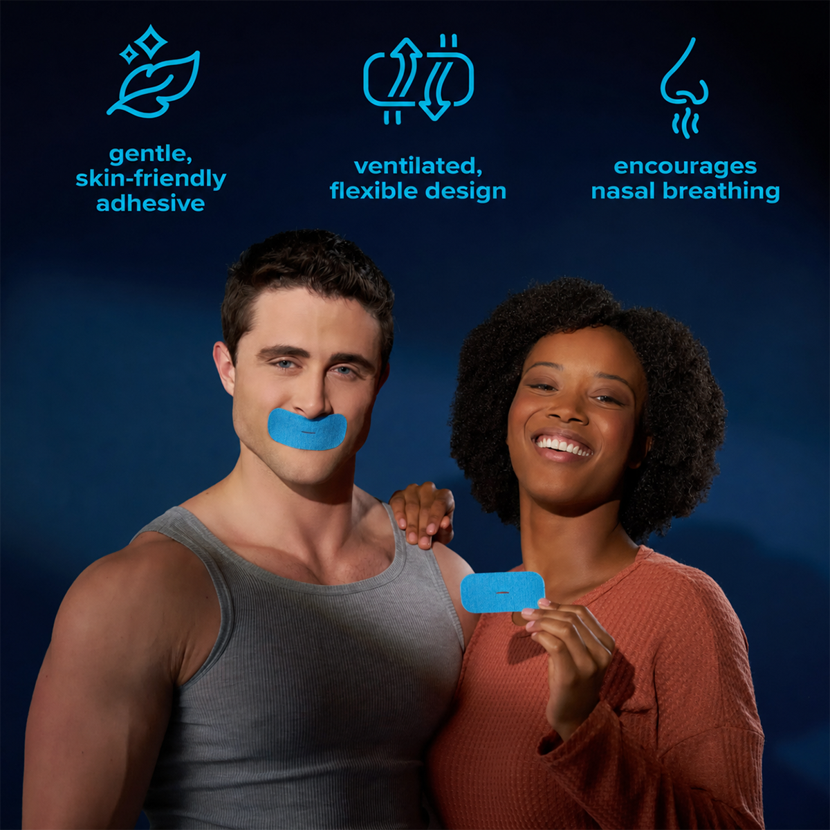 Mouth Tape for Nasal Breathing, Improve Sleep Comfort