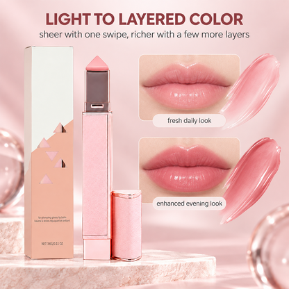 Hydrating Lip Plumping Glossy Lip Balm