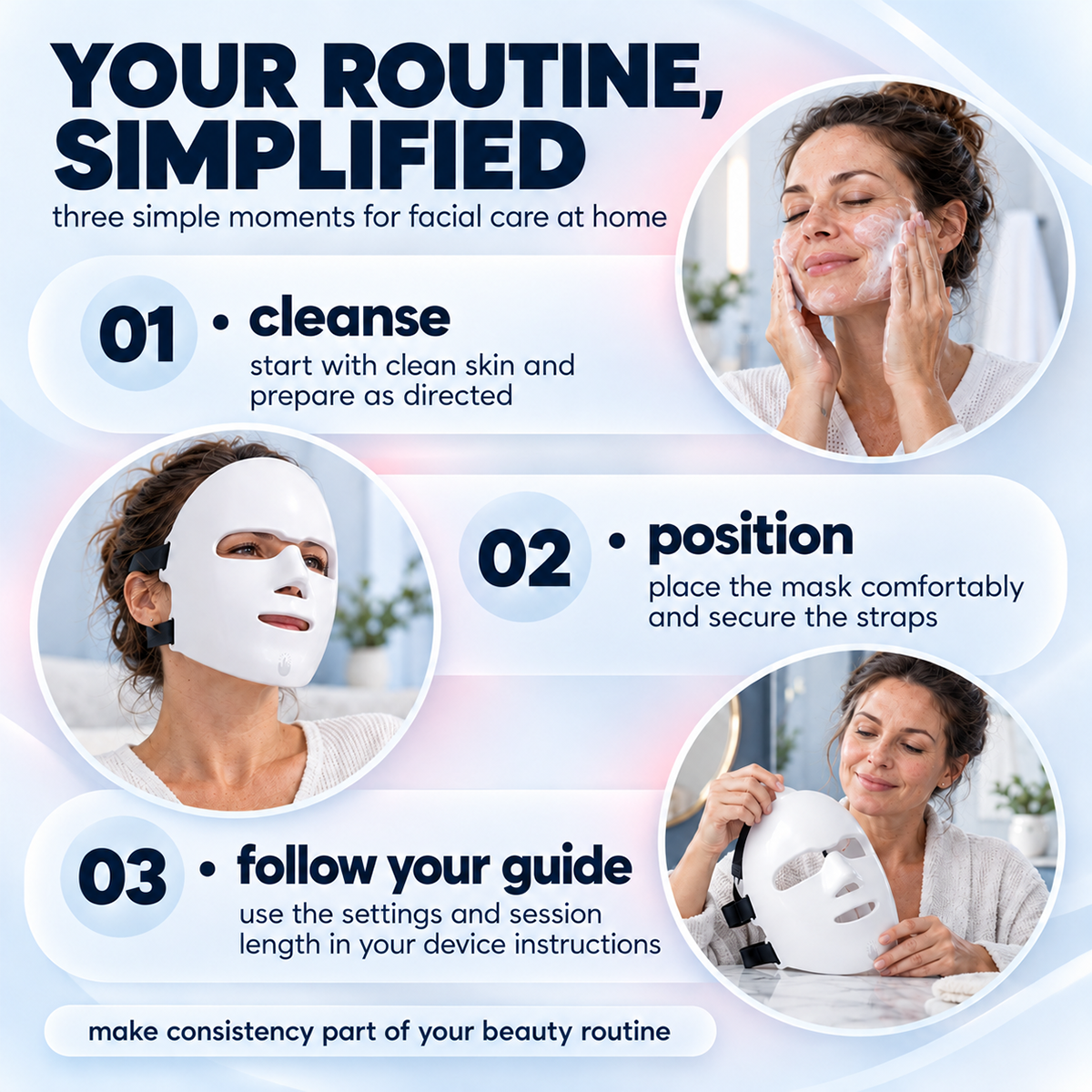 LED Red Light Face Mask – Your At-Home Glow Ritual