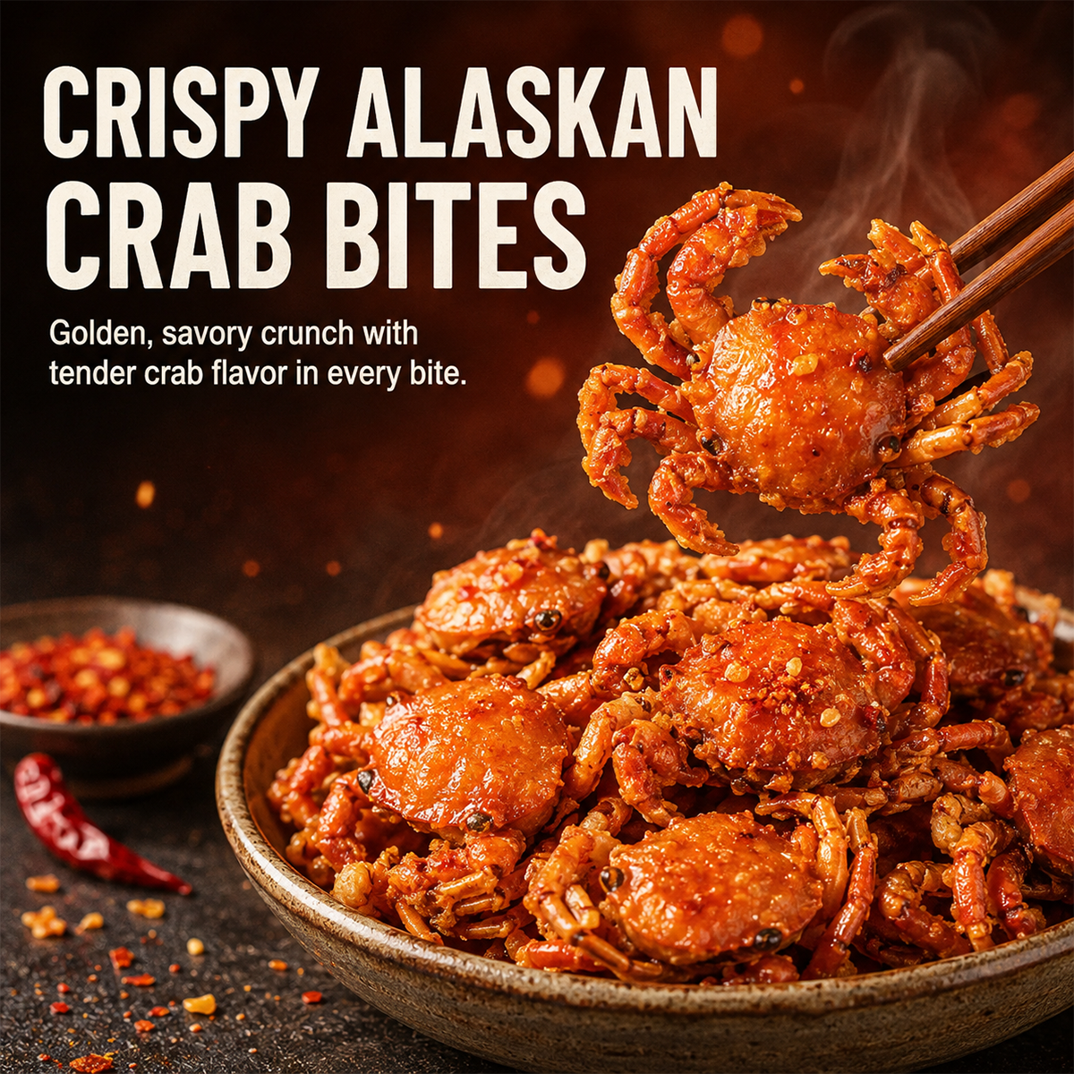 Alaskan Snow Crab Ready-to-EatCrispy Crab