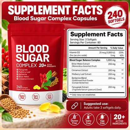Blood Sugar Complex – Daily Glucose Support